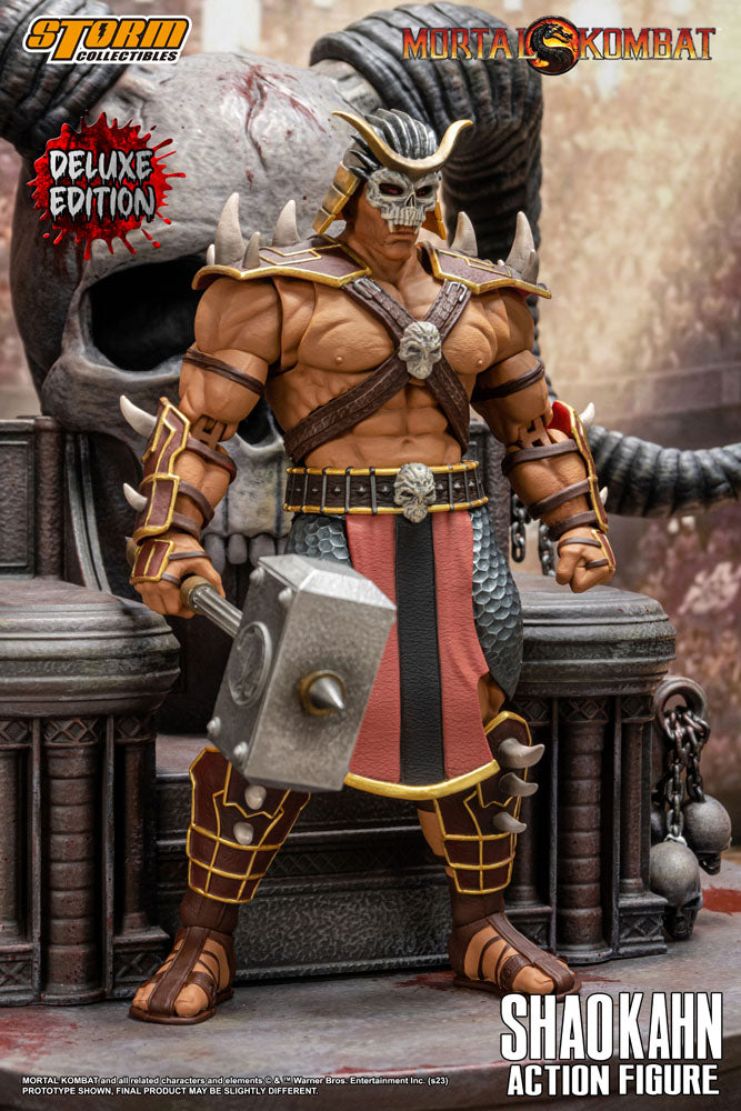 Shao Kahn Deluxe Edition Mortal Kombat Action Figure 1/12 18 cm – poptoys.it